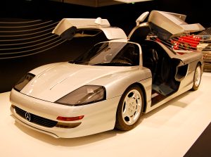 Mercedes CLK-GTR at Life in Classic