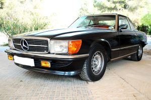 Mercedes Benz R107 at Life in Classic