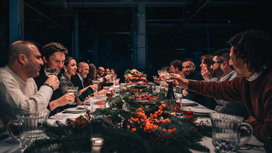 Lamborghini Christmas video at LIfe in Classic