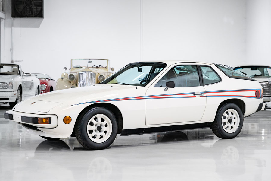 Porsche 924 Martini Championship Edition at Life in Classic