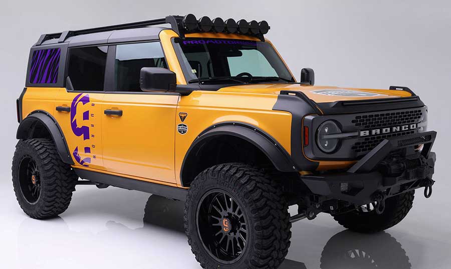 Charitable Custom Ford Bronco - Life in Classic
