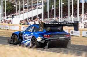 Electric Mustang at Goodwood Hillclimb - Life in Classic