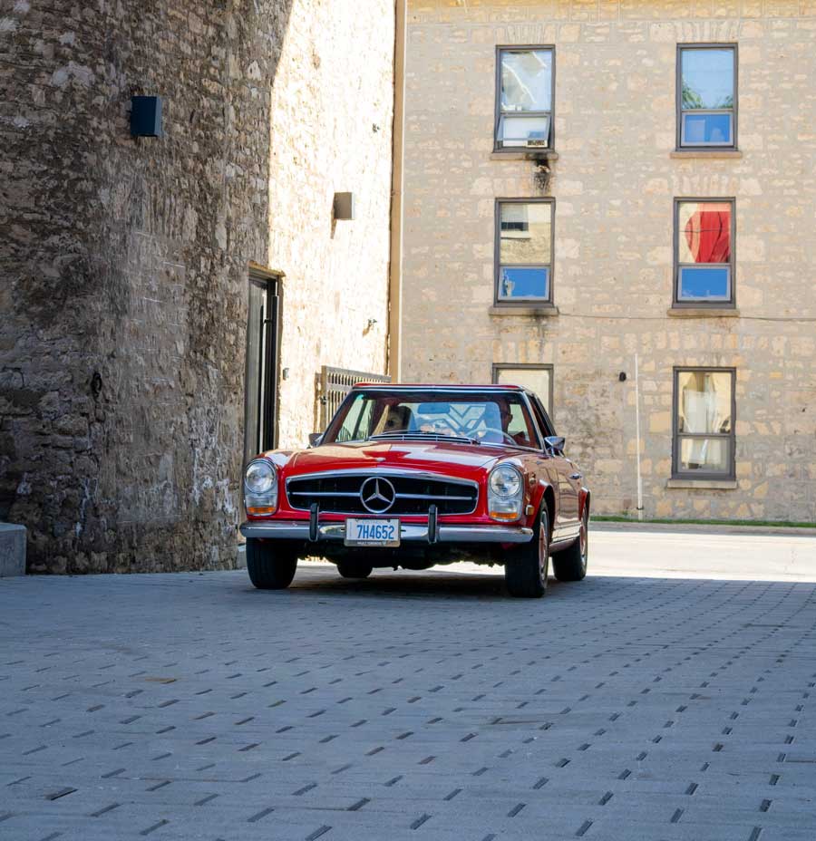 Mercedes Benz 280SL at Life in Classic